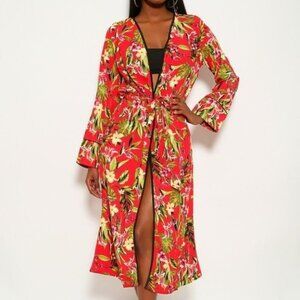 Duster Floral - ANDREA Floral Duster